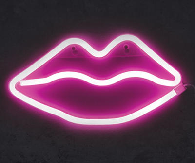 LED Neon Lips