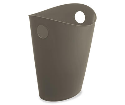 Gray 2.5-Gallon Wastebasket