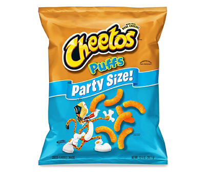 Cheetos Puffs Cheese Flavored Snacks Party Size 13.5 oz