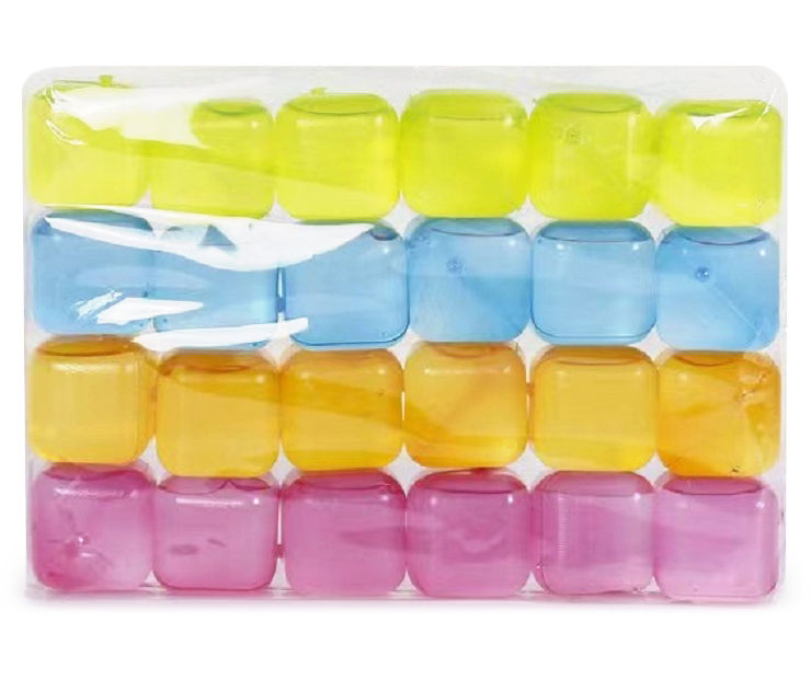 Great Gatherings Reusable Ice Cubes, 24-Pack
