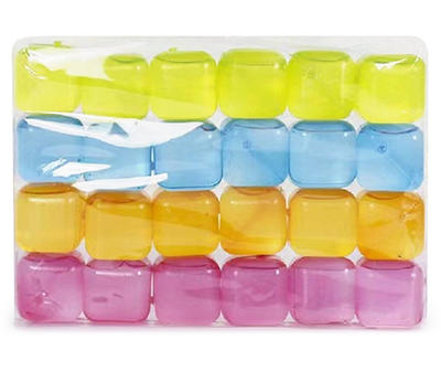 Reusable Ice Cubes, 24-Pack