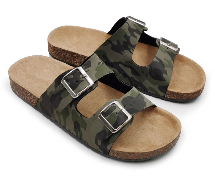 Women s 7 Camo Double Buckle Sandal Big Lots