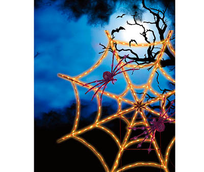 60" Spider Web Twinkle LED Decor