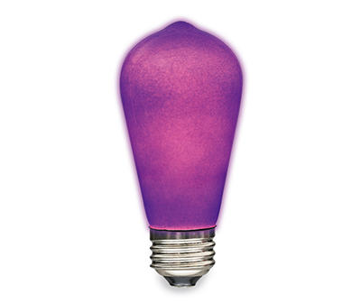 Purple Edison Ceramic Light Bulb