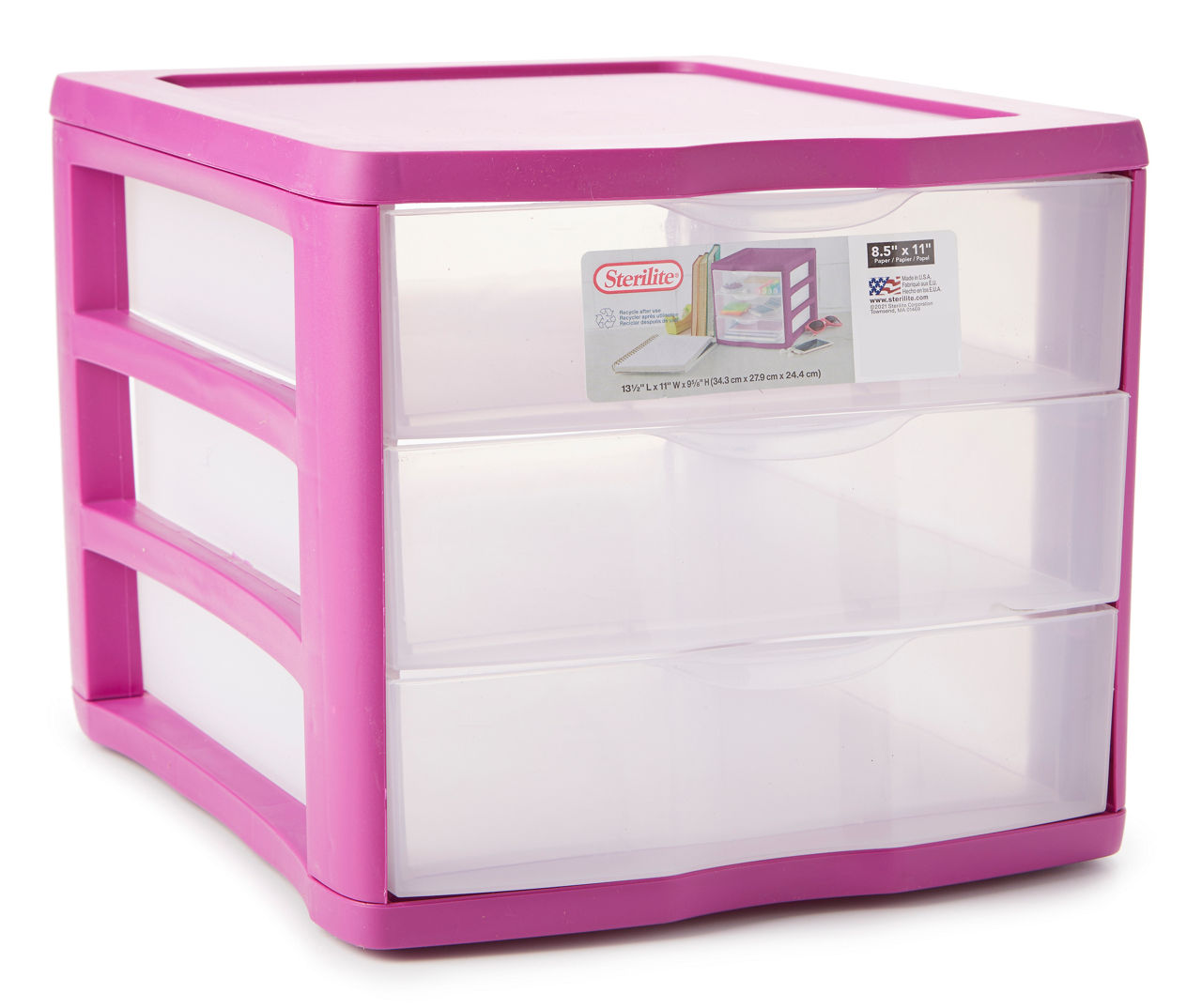 Drawer Plastic Storage Pink informacionpublica.svet.gob.gt
