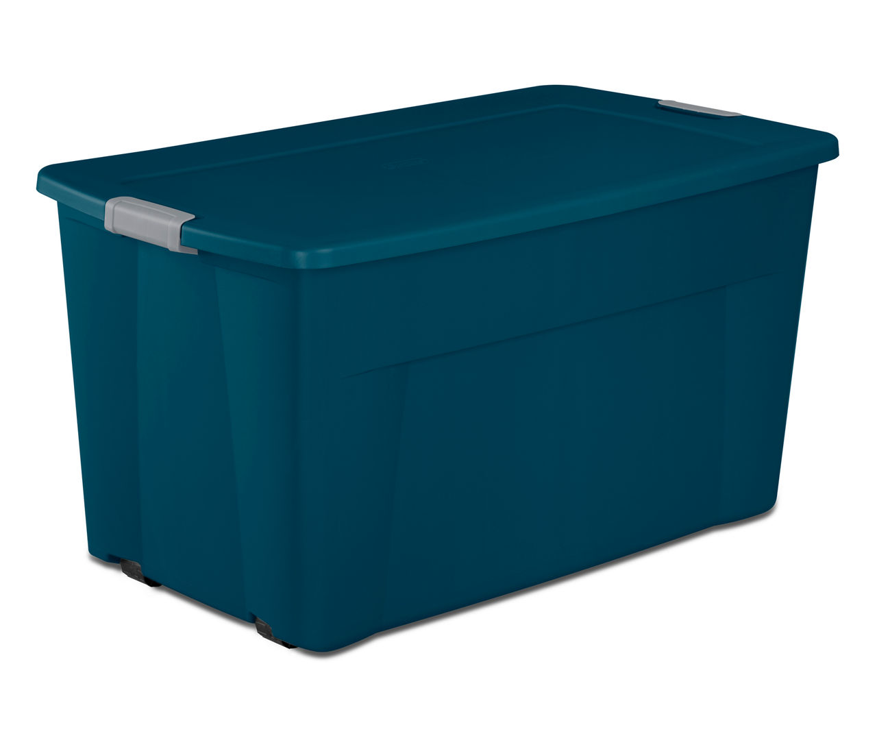 Sterilite 45 Gallon Plastic Stackable Storage Tote w/ Lid & Wheels