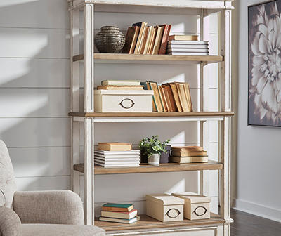 Realyn 4-Shelf Bookcase