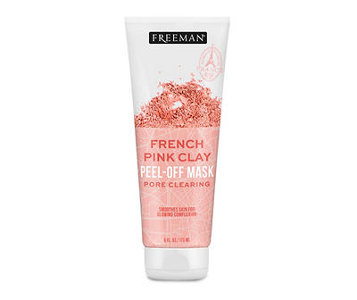 French Pink Clay Pore Cleansing Peel-Off Mask, 6 Oz.