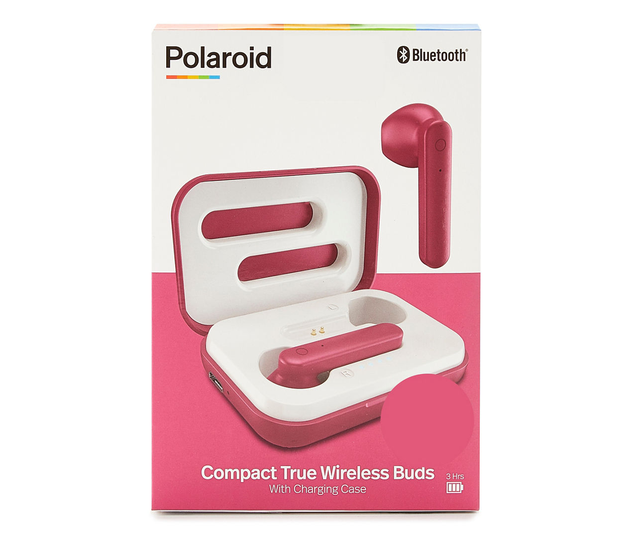 Polaroid wireless best sale earbuds charging