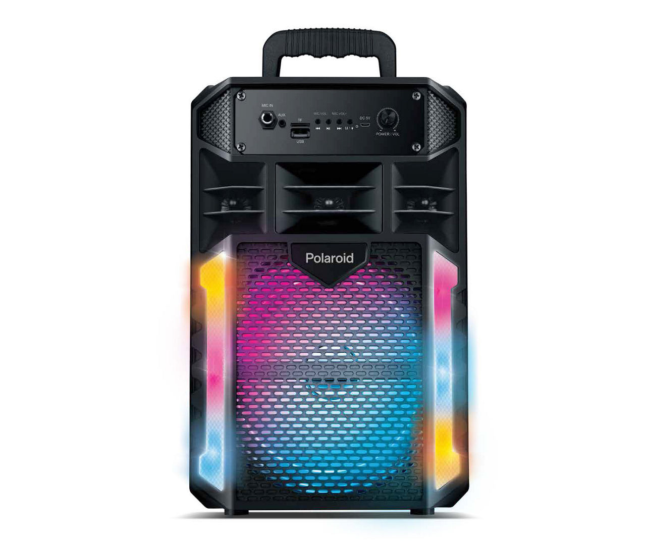 Polaroid party sale lights karaoke speaker