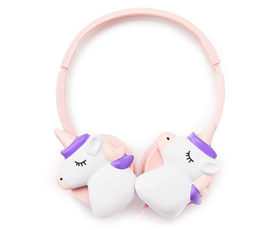 Squishy Unicorn Wired Headphones