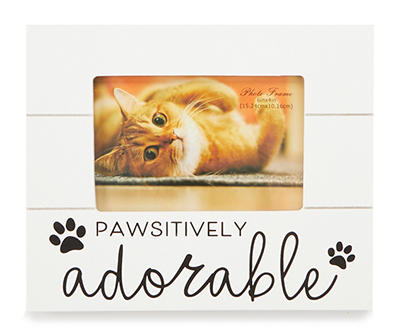 "Pawsitively Adorable" Pet Picture Frame, (4" x 6")