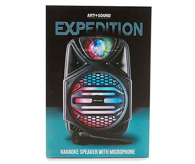 Expedition Karaoke LED Bluetooth Speaker with Microphone
