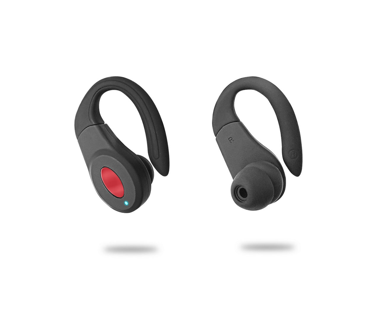 Sentry Red True Wireless Bluetooth Sports Earbuds with Charging Case