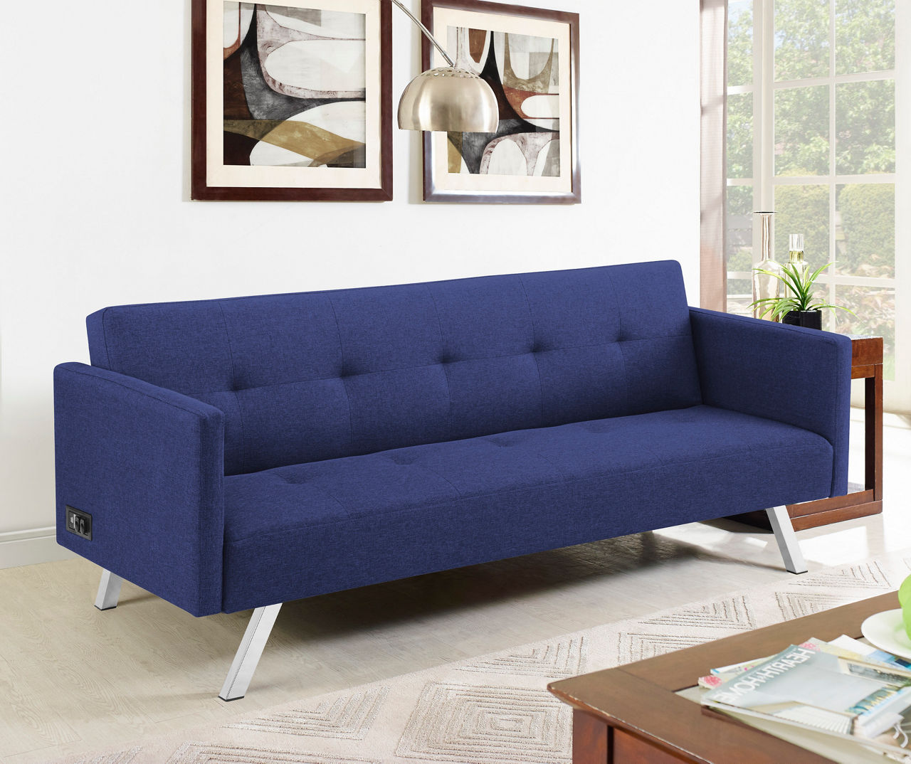 Navy Blue Sofa Bed Canada Matttroy
