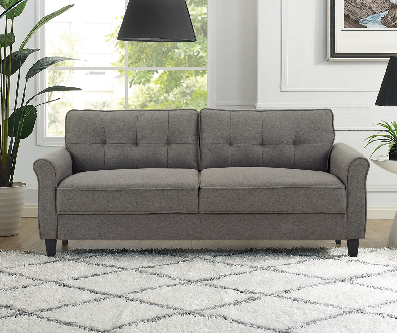 Heather deals gray sofa