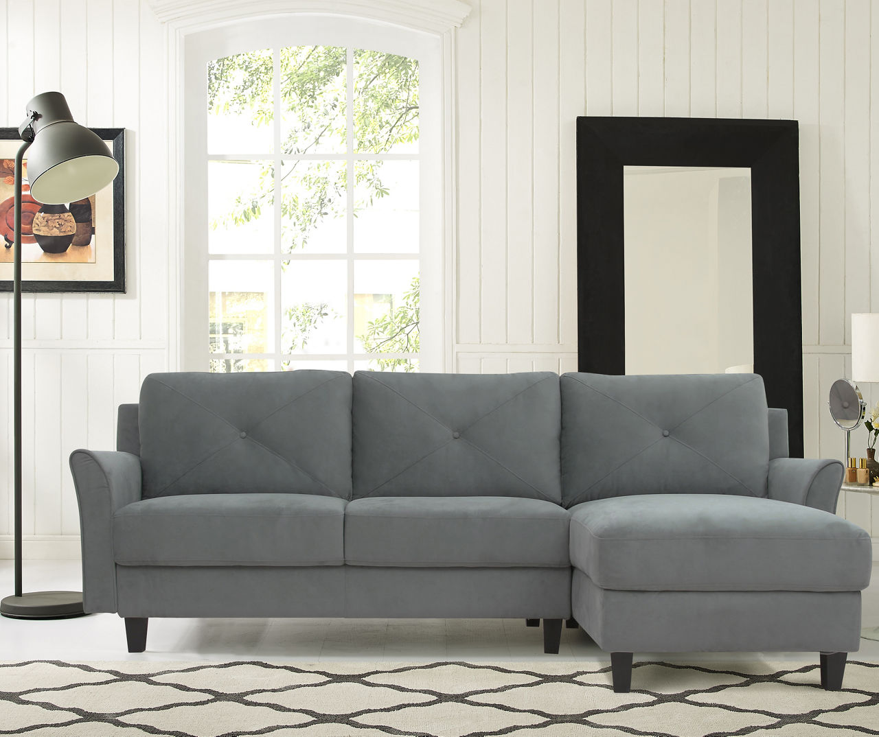 Hartford with deals curved arm sofa