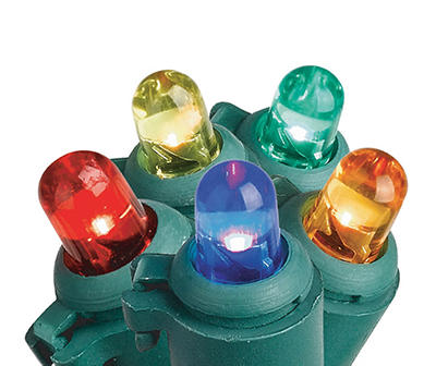 Multi-Color LED Mini Dome Light Set, 120-Lights