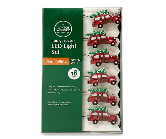 Battery Operated Christmas Lights - 10 Clear Battery Operated Mini