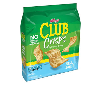 Crisps Sea Salt Baked Snack Crackers, 7.1 Oz.