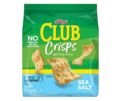 Crisps Sea Salt Baked Snack Crackers, 7.1 Oz.