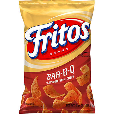 Fritos Corn Chips Bar-B-Q Flavored 9 1/4 Oz