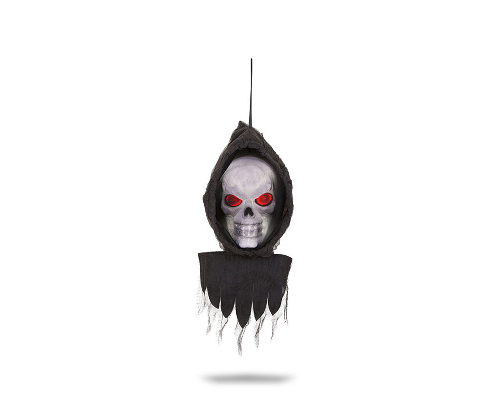 Skull Reaper Light-Up Hanging Decor