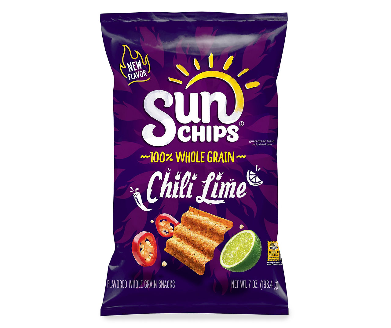 SunChips Sunchips Flavored Whole Grain Snacks Chili Lime 7 Oz Big Lots