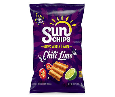 Sun Chips Chili Lime Whole Grain Snacks 7 oz
