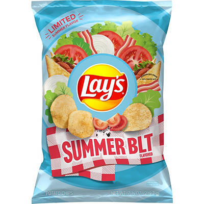Lay's BLT Sandwich Potato Chips 7.75 oz