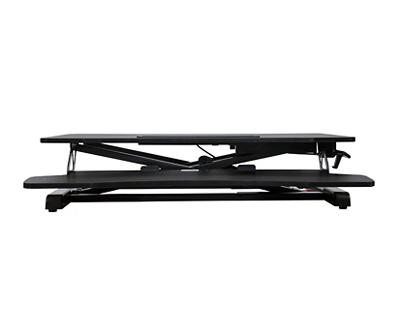Black Adjustable Standing Tabletop Desk, (32")