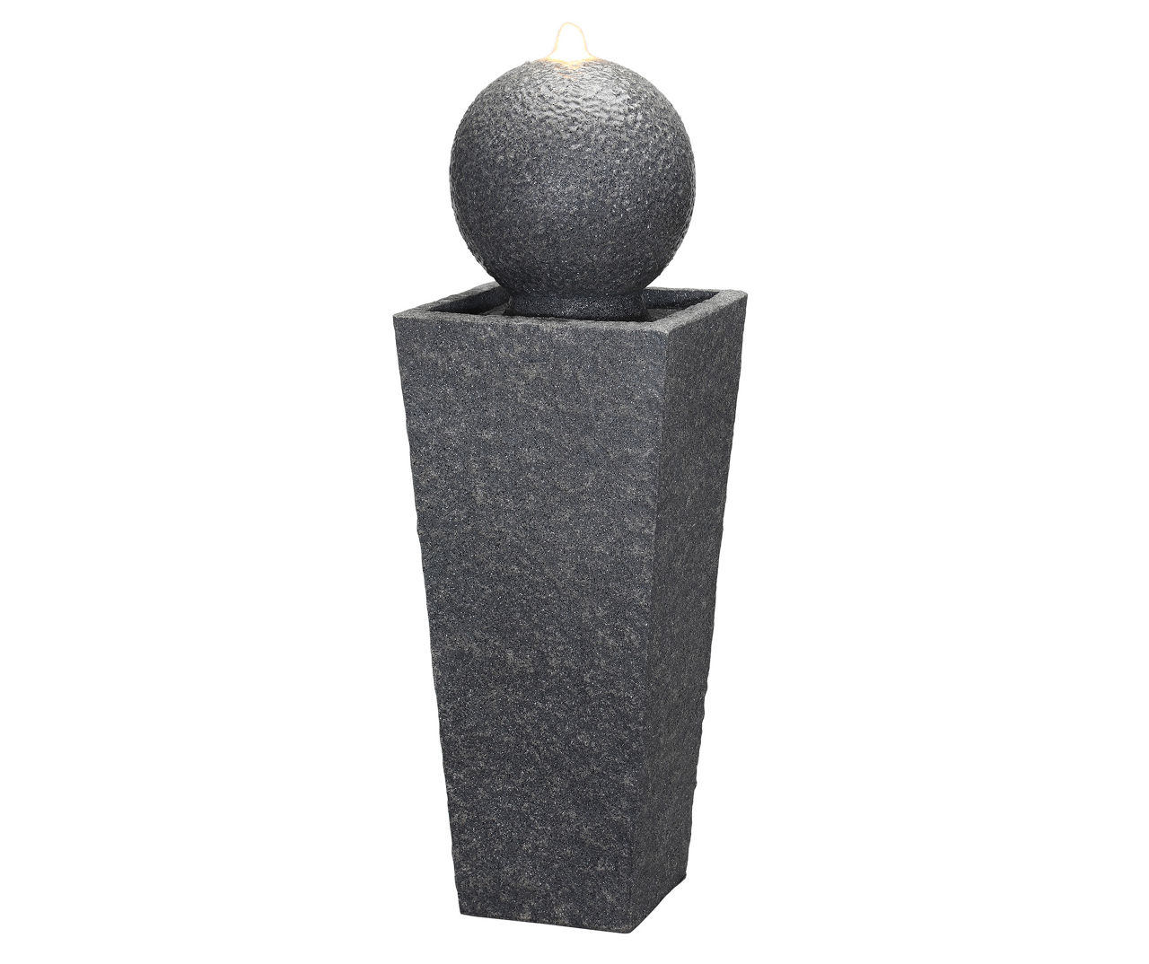 Stone Look Sphere LED Water fountain