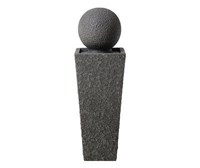 Stone Look Sphere LED Water fountain