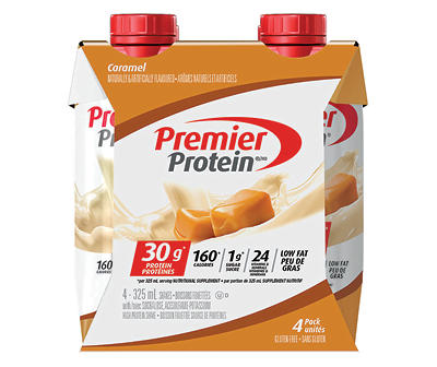 Caramel Protein Shake, 4-Pack