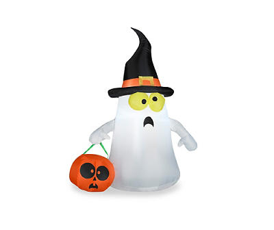 AIRBLOWN GHOST W/WITCH HAT