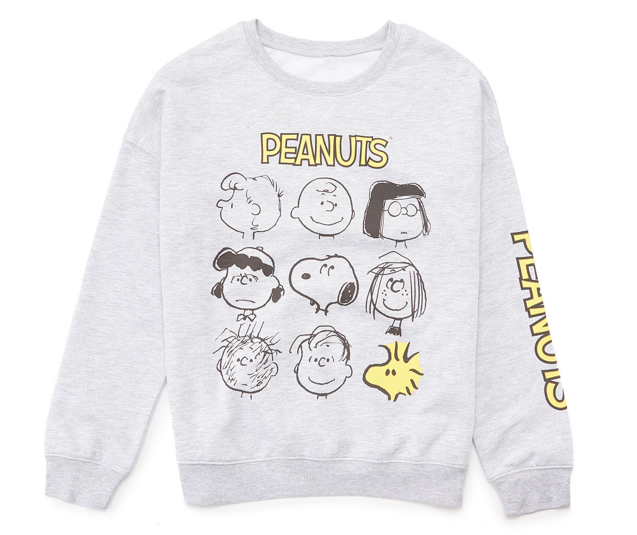 Women's Medium Peanuts Fleece Sweatshirt