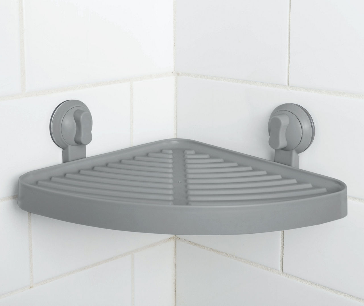 Bathroom Corner Shower Suction Shelf