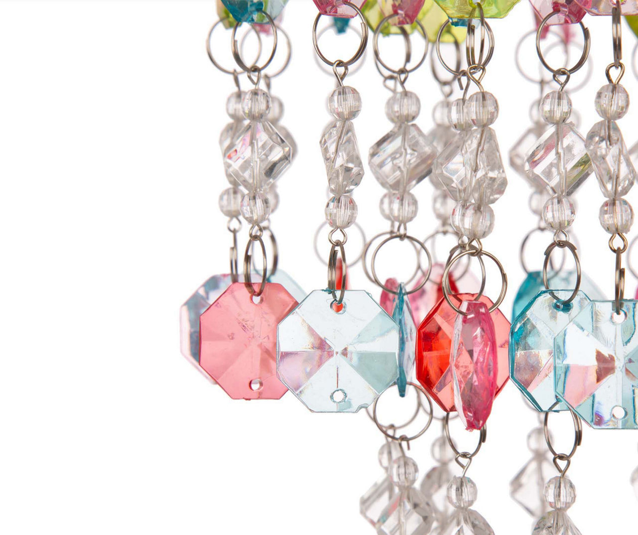 Jewel Beaded Solar Windchime