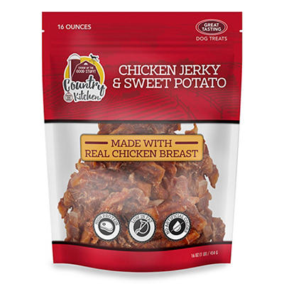 Chicken Jerky & Sweet Potato Dog Treats, 16 Oz.