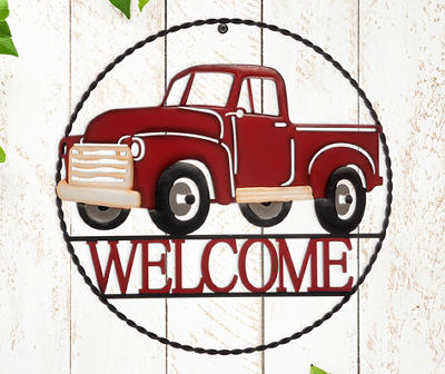TRUCK WELCOME WALL DECOR