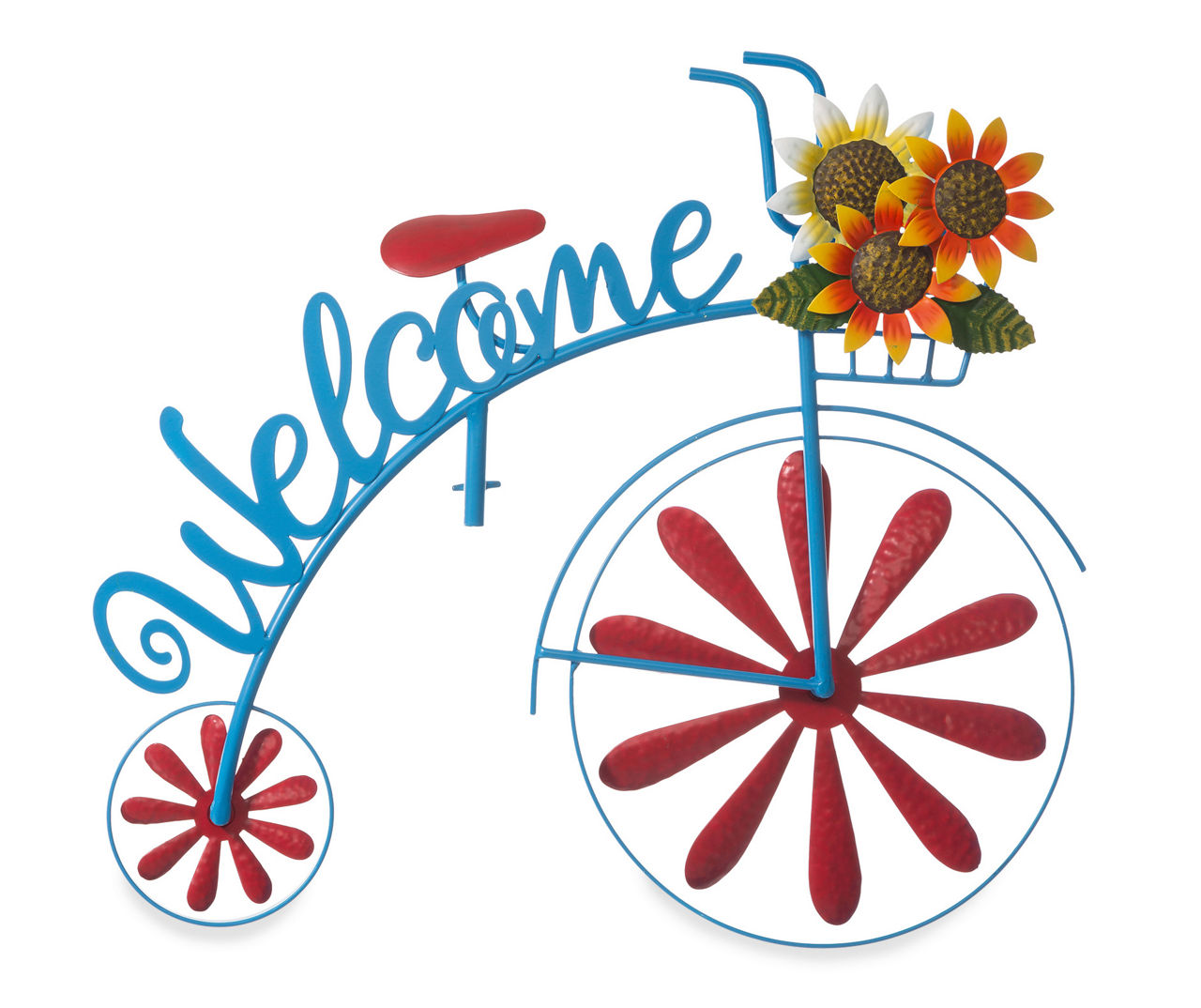 "Welcome" 2-In-1 Yard Stake & Wall Decor