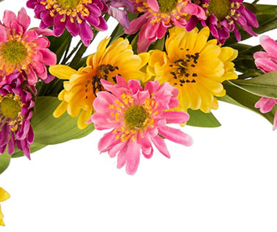 24" Chrysanthemum Wreath