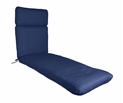 Navy Blue Outdoor Chaise Cushion