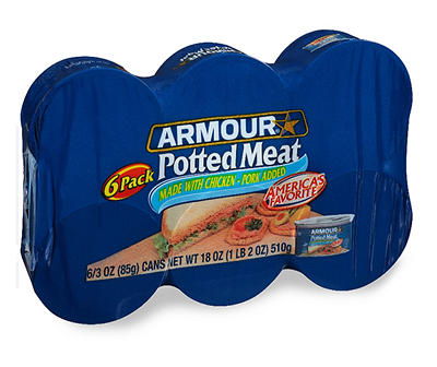 Armour Potted Meat, 6-Count