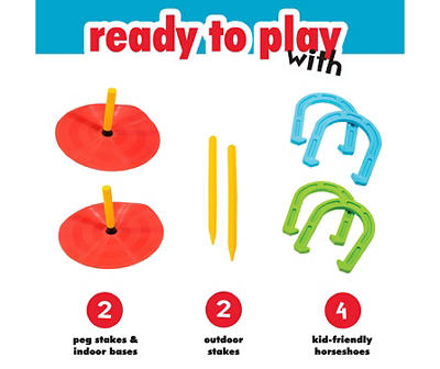 Kids Soft Horseshoe Game Set