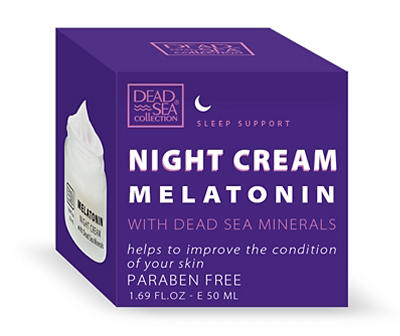 Melatonin Night Cream, 1.69 Oz.