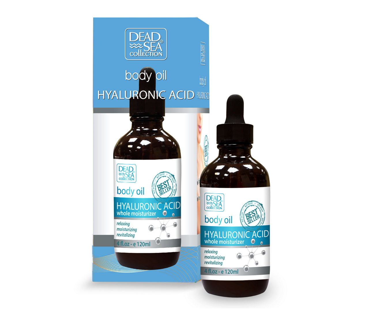 Hyaluronic Acid Body Oil, 4 Oz.