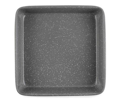Gray Speckled Square Cake Pan, (9