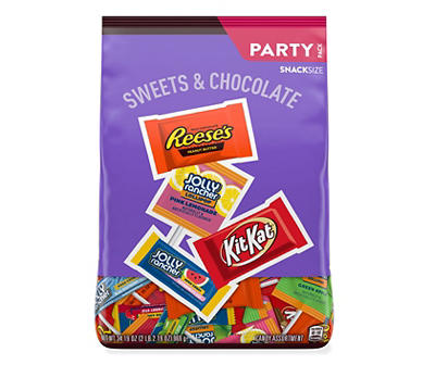 HERSHEY SWEETS & CHOC PARTY BAG 34.19 OZ