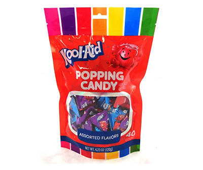 Assorted Popping Candy Stand-Up Bag, 40-Count